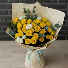 Букет цветов из:  Розы в Долгодеревенское