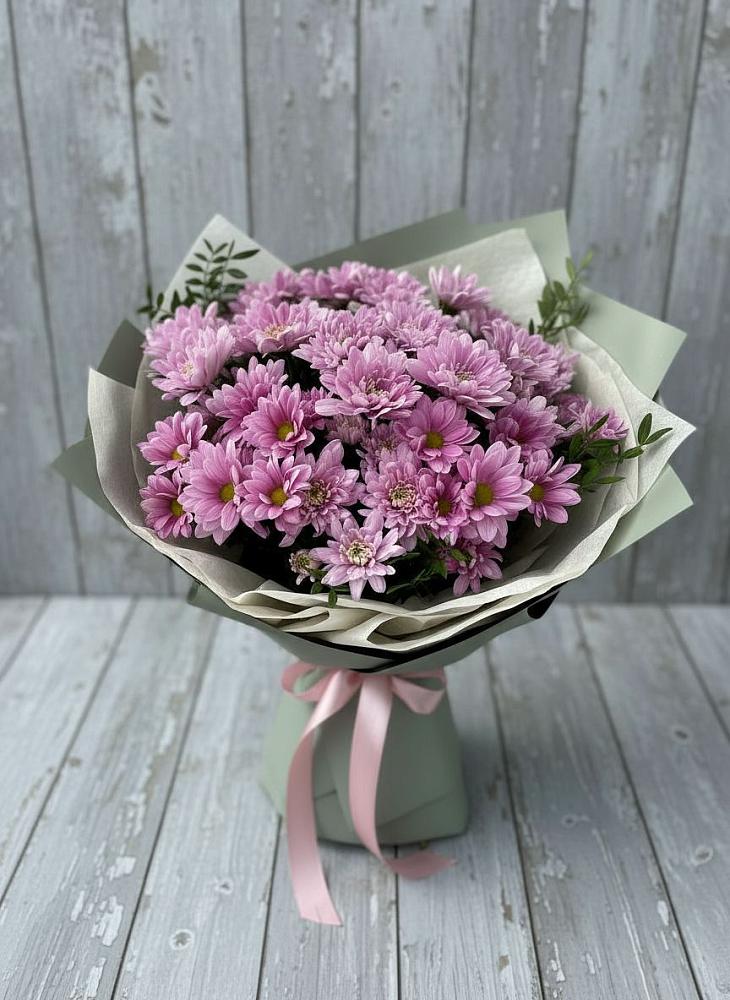 Букет цветов из: Хризантемы в Долгодеревенское