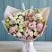 Букет цветов из: Альстромерии и Розы в Долгодеревенское