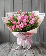 Букет Розовый кустик #REPLACE_PRED# Долгодеревенское