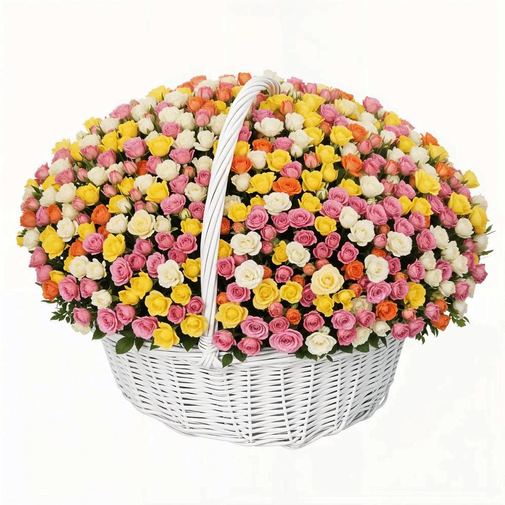 Премиум букет из: Розы в Долгодеревенское