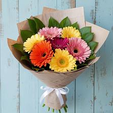 Букет цветов из:  Герберы в Долгодеревенское
