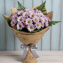 Букет цветов из:  Хризантемы в Долгодеревенское