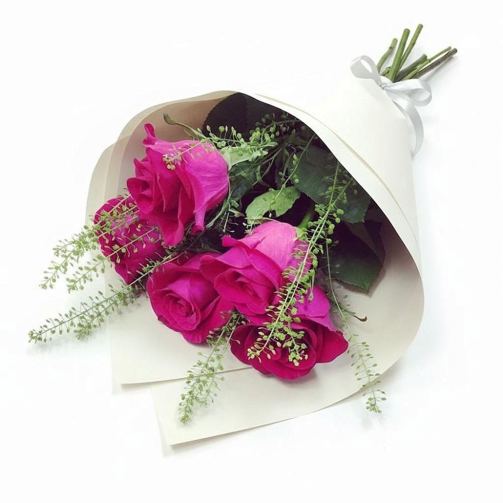 Букет цветов из: Розы в Долгодеревенское