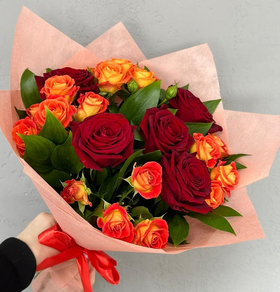 Букет Любовь и восторг в Долгодеревенское