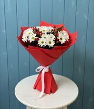 Букет цветов из:  Хризантемы в Долгодеревенское