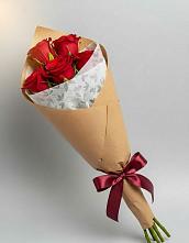 Букет цветов из:  Розы в Долгодеревенское