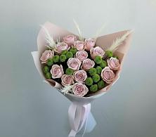 Букет цветов из:  Розы и Хризантемы в Долгодеревенское