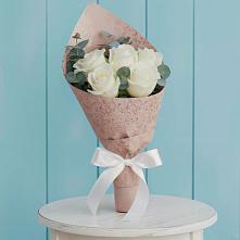 Букет цветов из:  Розы в Долгодеревенское