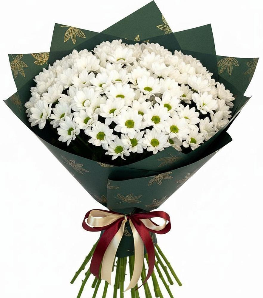Букет цветов из: Хризантемы в Долгодеревенское