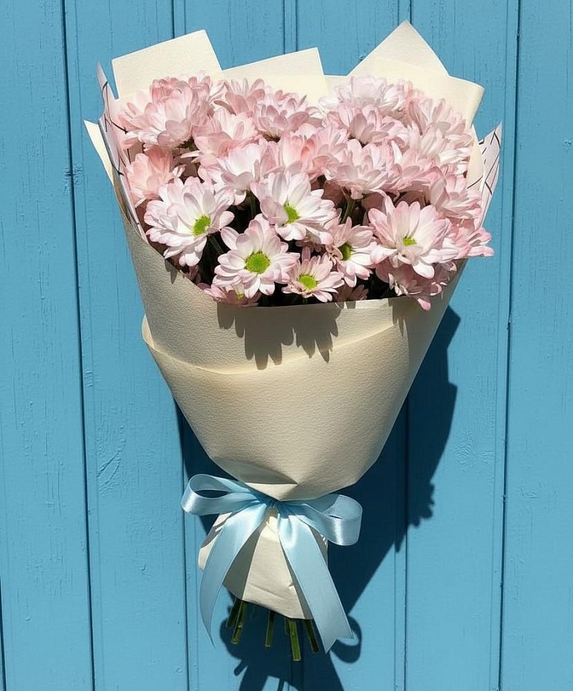 Букет цветов из: Хризантемы в Долгодеревенское