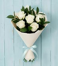 Букет цветов из:  Розы в Долгодеревенское