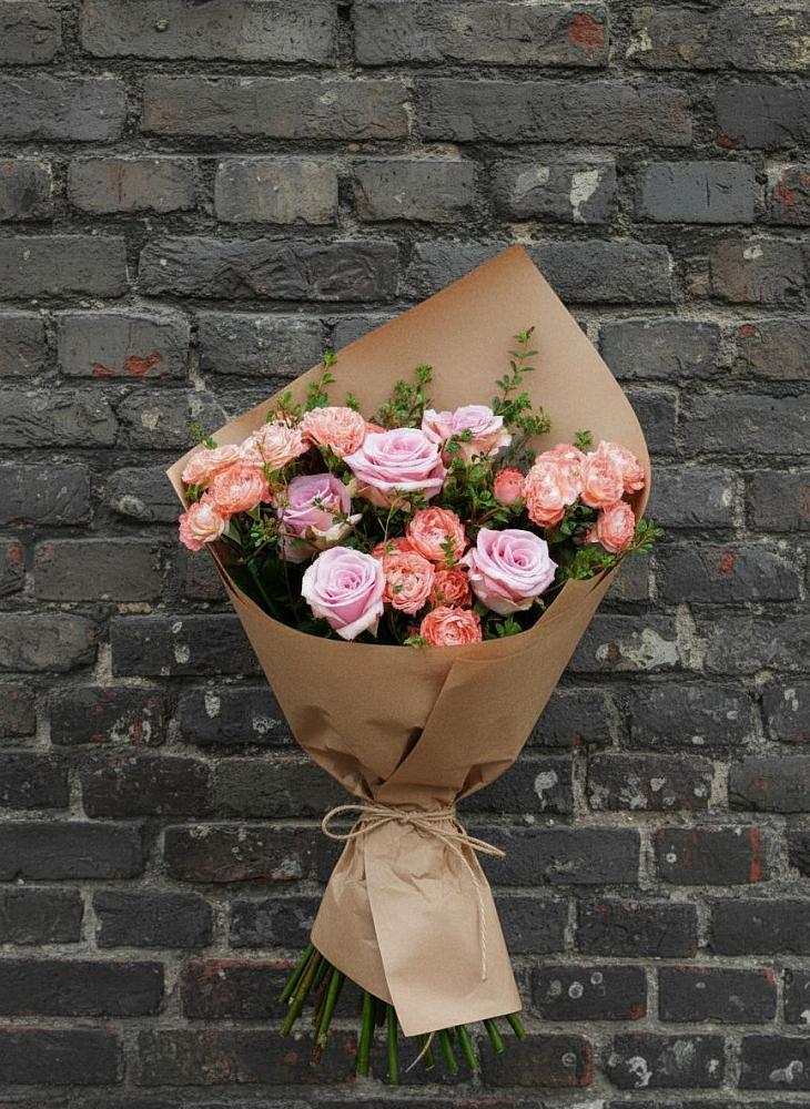 Букет цветов из: Розы в Долгодеревенское