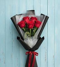 Букет цветов из:  Розы в Долгодеревенское