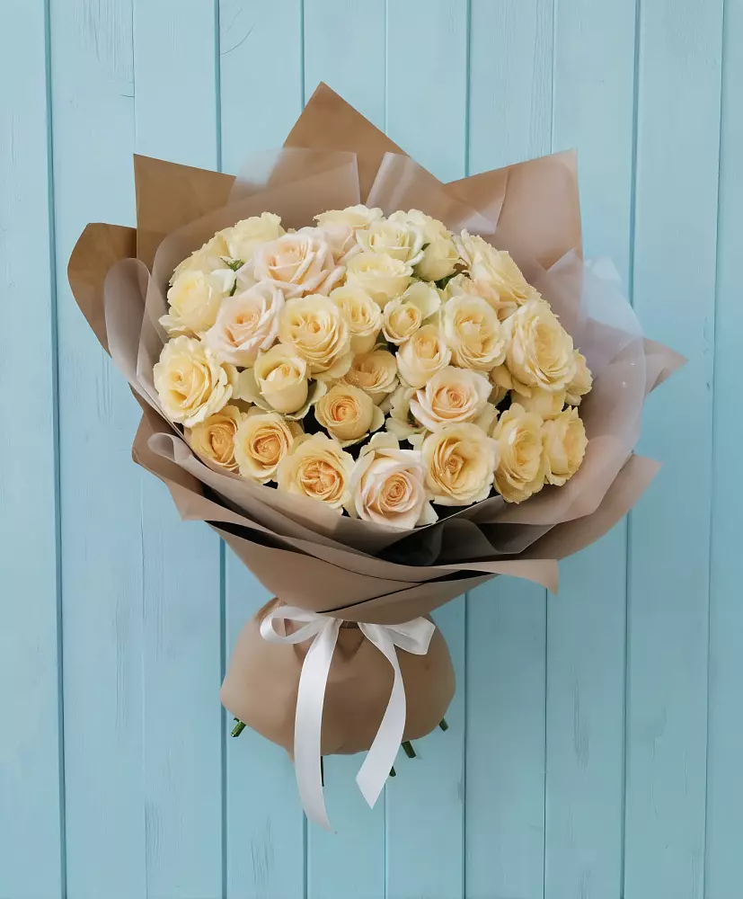 Букет Кремовое облако в Долгодеревенское