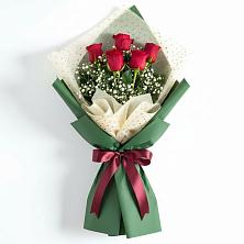 Букет цветов из:  Розы в Долгодеревенское