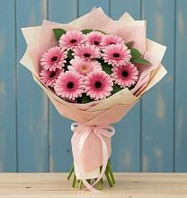 Букет цветов из:  Герберы в Долгодеревенское