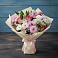 Букет цветов из: Хризантемы, Альстромерии и Розы в Долгодеревенское